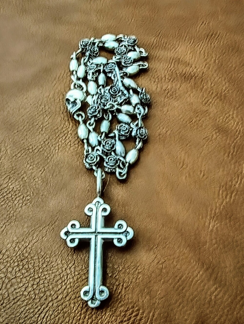 KING BABY STUDIO. RARE ROSARY NECKLACE